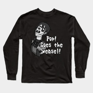 Laughing Jack with Text Long Sleeve T-Shirt